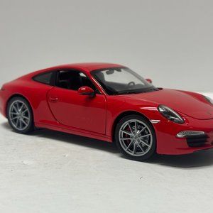 Welly 1:24 2012 Porsche 911 Carrera S Red Diecast